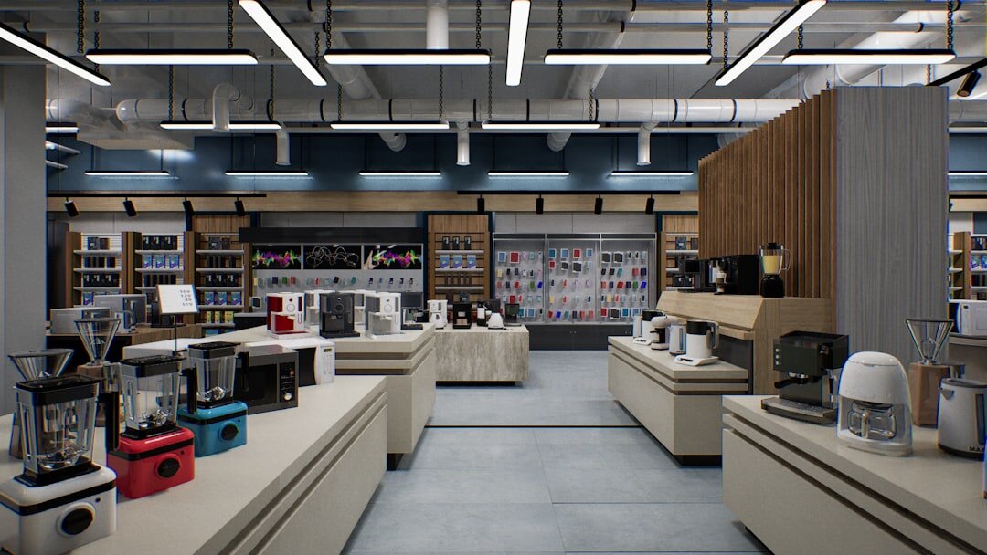 electronics store